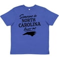 thumbnail image 3 of Inktastic Someone in North Carolina Loves Me Youth T-Shirt, 3 of 5