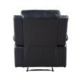 thumbnail image 4 of 39"L X 38"D X 41"H Power Recliner, Beige/Black PU, 4 of 5