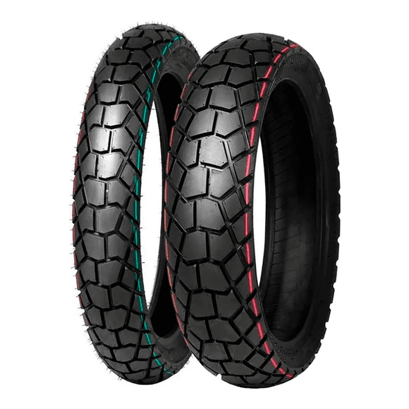 Llantas De Moto Timsun 130/90-16 67p + 110/70-17 54p Ts-822 / 823 D/p Uso Con Camara