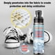thumbnail image 4 of Spray protector contra la lluvia y las manchas - Impermeable y desengrasante | 100ml | Tecnología avanzada de nanobarrera | Uso versátil para zapatos, bolsos, prendas de vestir y más | Larga, 4 of 8