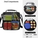 thumbnail image 2 of Bolsa de almuerzo MIER con aislamiento de doble compartimento, gris oscuro, 2 of 6