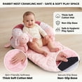 thumbnail image 4 of suihuooo 2 in 1 Tummy Time Baby Play Mat with 5 Sensory Toys For Infant For 6-18Months, 4 of 8