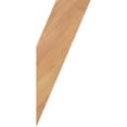 thumbnail image 3 of 5 1/2"W x 6"D x 14"H Traditional Smooth Knee Brace, Western Red Cedar, 3 of 4