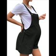 thumbnail image 2 of Mono Corto Informal de Verano para Mujer, de Holgado, Ideal para Playa, Viajes y Vacaciones Negro S, 2 of 8