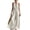 White, variant on JULMCOMO Jumpsuits for Women Deep V Neck Open Back Dressy Jumpsuits Wide Leg Sleeveless Belted Pleated One Piece Summer Outfits Light Green 2XL