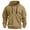 1908Khaki512, variant on VNKIDY Men Pullover Hooded Sweatshirt Plush Soft Comfortable Casual Long Sleeve Outdoor Athletic Jacket Fall Winter Male Solid Color Autumn Streetwear Cozy
