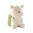 thumbnail image 1 of Kearding Little Bear Holder Desk For Animal Backpack Pen Pen Bear Pen Resin Little Bring Decoration Container Little Home Decoración del hogar verde, 1 of 6