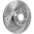 thumbnail image 2 of New Vented Brake Disc Compatible With Lexus IS300 Sportcross 6 Cyl 3.0L GS400 Base 8 Cyl 4.0L SC400 Base 8 Cyl 4.0L GS430 Base 8 Cyl 4.3L 1992-2010 By 1257 31118 31172 31478 44700, 2 of 7