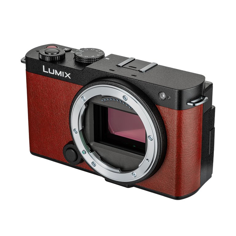 Panasonic Lumix S9 Mirrorless Camera (Red) + 64GB Memory Card +