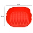 thumbnail image 2 of Fryer Pan Improve Heat Distribution Non-stick Durable Silicone Material Fryer Liner, 2 of 5