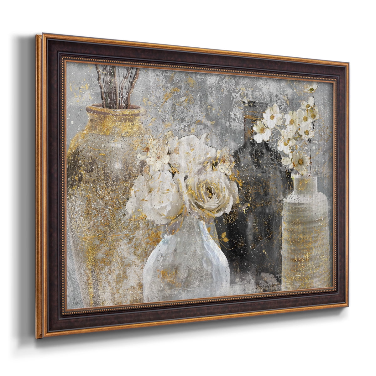 Fleur Couture Premium Framed Canvas- Ready to Hang