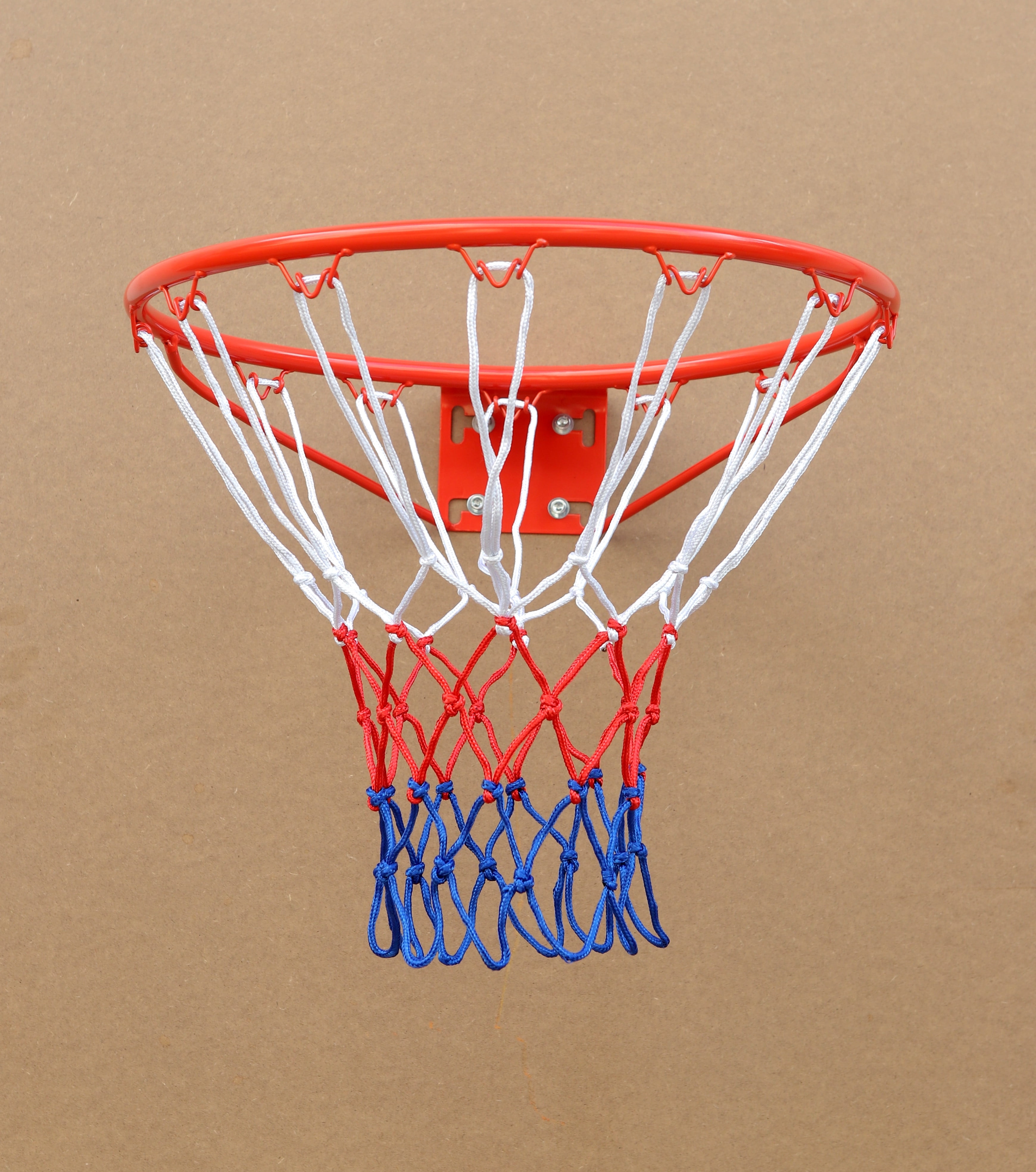 Regulation 18" Steel Basketball Rim for Portable Basketball Hoop & Goal, Indoor & Outdoor with Hand-Crank Adjustment, Choose from Fixed or Breakaway, Replacement Rim for Indoor or Outdoor Hoop