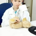 thumbnail image 4 of LOVEVER Fake Stethoscope Toy White Out The Plastic Playes Nurse Props Simulated False Child, 4 of 6