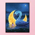 thumbnail image 1 of Cuadros Decorativos Kits de artesanía de arte de pared hechos a mano con cisne impreso de algodón de punto de cruz completo de 11 quilates Ndcxsfigh Nuevos Originales, 1 of 9