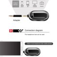 thumbnail image 2 of Micrófono Inalámbrico de Solapa U13 UHF con Monitorización de Audio y Pantalla Digital, Ideal para Transmisiones en Vivo y Grabaciones en Móvil, Incluye Cable de Carga USB y Adaptador 3.5mm, 2 of 6
