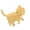 Primary Color, variant on 7829 Multiple Functional Metal Handle Featuring Cute Lucky Cats for Drawers Cabinets