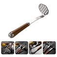 thumbnail image 2 of Potato Masher Potatoes Kitchen Masher Cooking Supply Stainless Steel Fruit Masher, 2 of 9