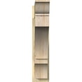 thumbnail image 2 of Ekena Millwork 8"W x 32"D x 36"H Balboa Rough Sawn Traditional Outlooker, Douglas Fir, 2 of 4
