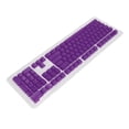 thumbnail image 2 of Fyydes Keyboard Keycaps 108 Key OEM Height DIY Transparent Matte Mechanical Keycap for 61/87/104 Key Mechanical Keyboard,Backlit Keycaps,Pastel Keycaps, 2 of 7
