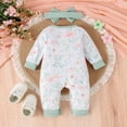 thumbnail image 4 of WEAIXIMIUNGChristmas Baby Unisex Baby Quilted Children Bodysuit Kids Outfit Baby Playsuit 12-18 Months, 4 of 8