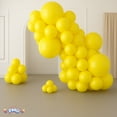 thumbnail image 5 of PMU Balloons 11 Inch PartyTex Premium Crystal Yellow Latex Pkg/100, 5 of 6
