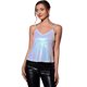 thumbnail image 1 of Camisola Brillante Con Lentejuelas Del Día De San Patricio Para Mujer Club Party Sparkle Cami Top Holográfico L, 1 of 5