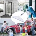 thumbnail image 3 of Shower Door Squeegee for Bathroom Shower Glass Doors, Silicone Rubber Window Cleaner Squeegee, Plastic Car Windshield Cleaning Squeegee, 3 of 4