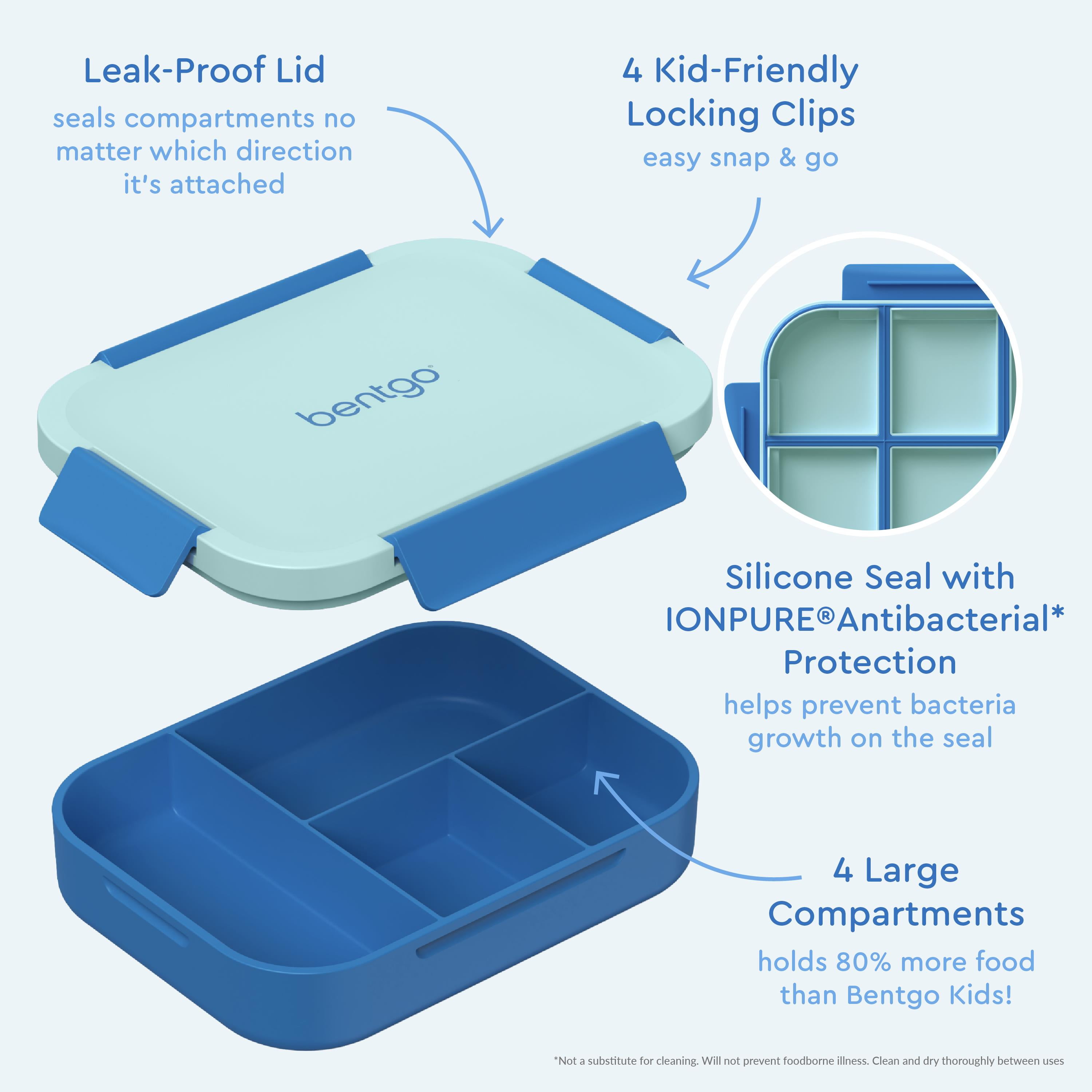 Bentgo Kids Snap & Go Leak-Proof Lunch Box