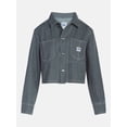 thumbnail image 6 of Kacey Lee Women's Cropped Chore Jacket, Sizes XS-XXL, 6 of 6