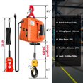 thumbnail image 3 of Cabrestante eléctrico portátil SENKEYFE Power 1500LBS 110V, 3 of 6