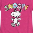 thumbnail image 3 of Peanuts - Snoopy Sketchy - Youth Girls Short Sleeve Tee, 3 of 6