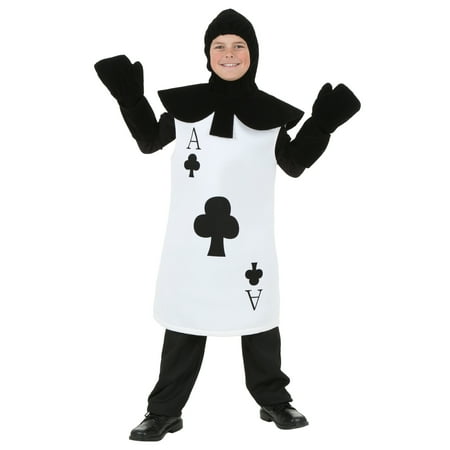 Kids Ace of Clubs Costume