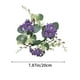 thumbnail image 3 of Guirnalda de Hortensias para Velas | Corona Floral Artificial de Plástico para Velas Cilíndricas y En Lata | Decoración de Mesa En Blanco, Rosa y Azul | Centro de Mesa para Fiestas | Decoración para, 3 of 6