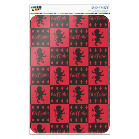 Harry Potter Gryffindor Pattern Home Business Office Sign