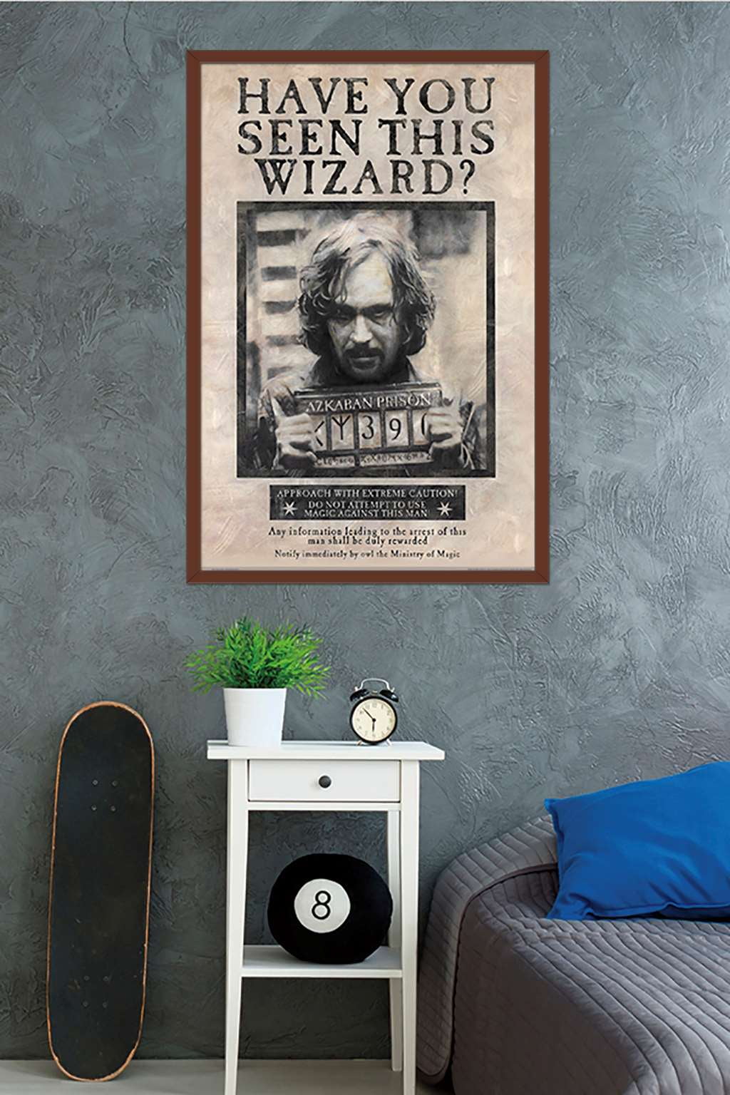 The Wizarding World: Harry Potter - Sirius Black Wanted Poster Wall Poster,  22.375