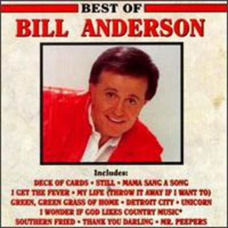 Bill Anderson - Best of Bill Anderson [CD] (Anderson Silva Best Fight)