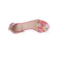 thumbnail image 4 of BLISSFUL STEP Women Solid Color Buckle Block Heel Ankle Strap Sandals, 4 of 8