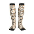thumbnail image 3 of Compression Socks for Women and Men - Shiba Inu Dog Compression Socks Circulation for Workout, 3 of 8