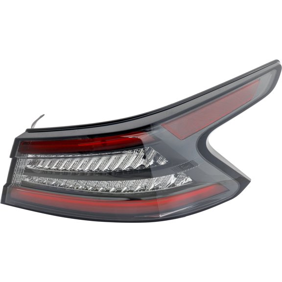 Tail Light Compatible with 2019-2021 Nissan Maxima Right Passenger With bulb(s)