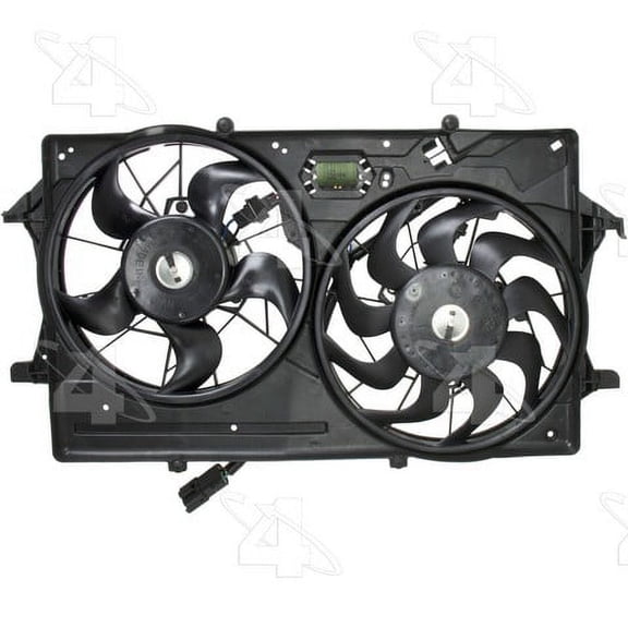 Four Seasons Dual Radiator and Condenser Fan Assembly P/N:75281 Fits select: 2000-2002 FORD FOCUS