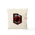 thumbnail image 2 of CafePress - POW MIA (Red) Tote Bag - Unisex Canvas Tote Bag, Beige, 1-Piece, 2 of 7