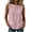 ZA-Pink-tank tops for women, variant on Yourumao Linen Tank Tops for Women with Side Button Sleeveless Shirts Round Neck Loose Summer Casual Blouse for Beach Vacation