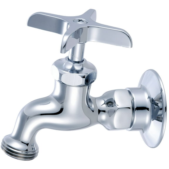 Central Brass 0005-H1/2P Single Handle Wall Mounted Bathroom Faucet - Chrome