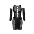thumbnail image 4 of LSLJS Robe Moulante en Maille Diamant à Haute Élasticité pour Femmes, Ensembles de Lingerie, 4 of 8