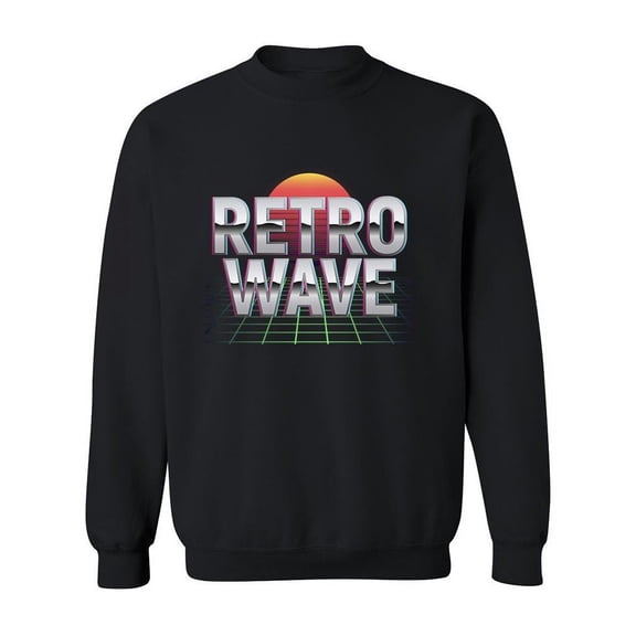 Style Retrowave Sweatshirt Women -Image by Shutterstock, Female 4X-Large
