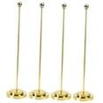 thumbnail image 5 of NICEXMAS 4Pcs Sturdy Golden Metal Flag Bracket Desktop Holder Wear Resistant Base for Office, 5 of 8
