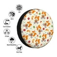 thumbnail image 4 of Salouo Forest Squirrel Print Spare Tire Cover 14-17 inch Spare Tire Protector Universal Tough Tire Wheel Cover for Trailer SUV and Truck-17 inch, 4 of 6