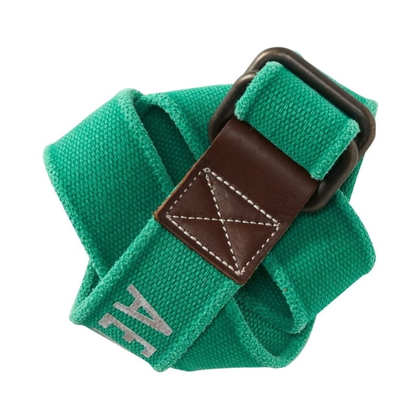 Cinturón tejido Aeropostale para hombre verde pequeño