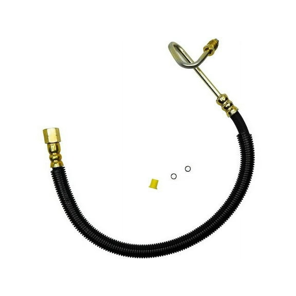 Hydroboost To Gear Power Steering Pressure Line Hose Assembly - Compatible with 1997 - 2002 Dodge Ram 2500 1998 1999 2000 2001