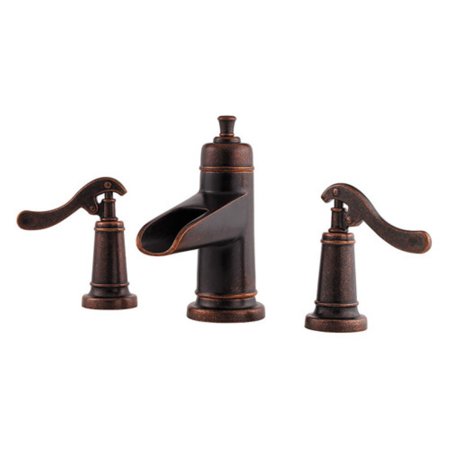 Pfister Ashfield Lavatory 49 Widespread Faucet LF-049-YP1U Rustic Bronze